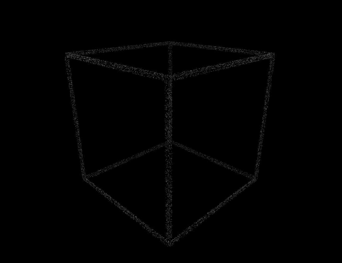 CUBE POINTCLOUD - Digital XR Spatial Work by UXRZONE on UXRZONE