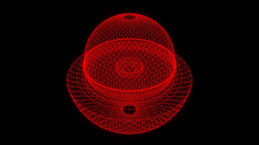 Thedome Se03 Red - Digital XR Spatial Work by UXRZONE on UXRZONE