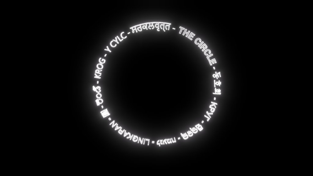 THECIRCLE - PC logo - Digital XR Spatial Work by UXRZONE on UXRZONE