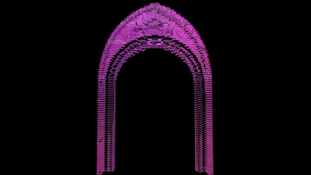 Uxr Ascii Gate 04 - Digital XR Spatial Work by UXRZONE on UXRZONE