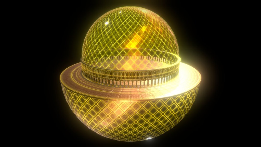 THEDOME XR MUSEUM - se07 GOLD - Digital XR Spatial Work by UXRZONE on UXRZONE