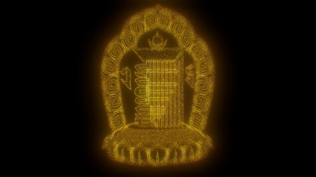 KALACHAKRA SEAL quantum hologram - light - Digital XR Spatial Work by UXRZONE on UXRZONE