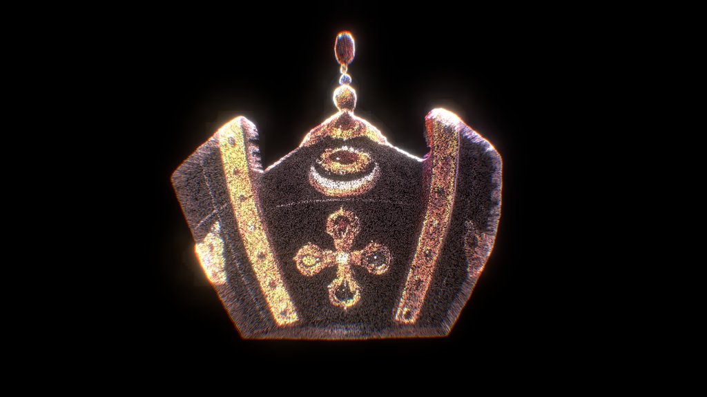 Karmapa Black Crown Hologram - ཀརྨ་པ་མཁྱེན་ནོ། - Digital XR Spatial Work by UXRZONE on UXRZONE