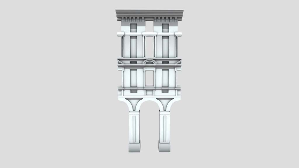 UXRZONE Classic Facade Module - Digital XR Spatial Work by UXRZONE on UXRZONE