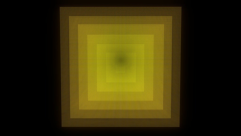 Enea Le Fons Pyramid 7 Holographic ART CANVAS - Digital XR Spatial Work by UXRZONE on UXRZONE