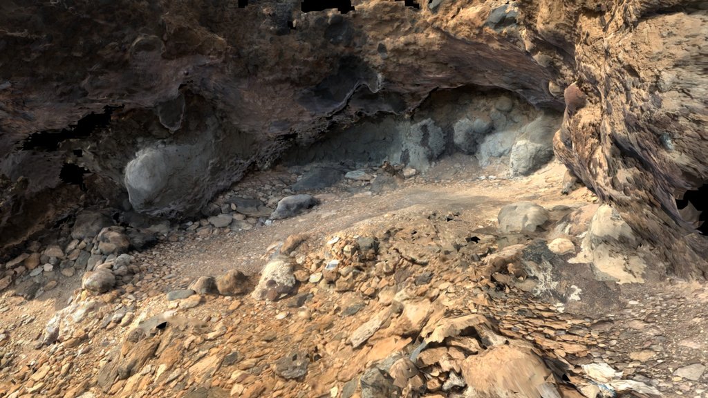 Cueva Los Abrigos Tenerife - Digital XR Spatial Work by UXRZONE on UXRZONE