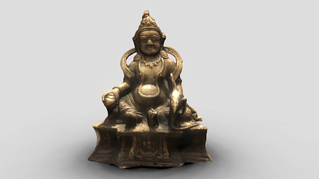 Bodhisattva ZHAMBALA - Digital XR Spatial Work by UXRZONE on UXRZONE