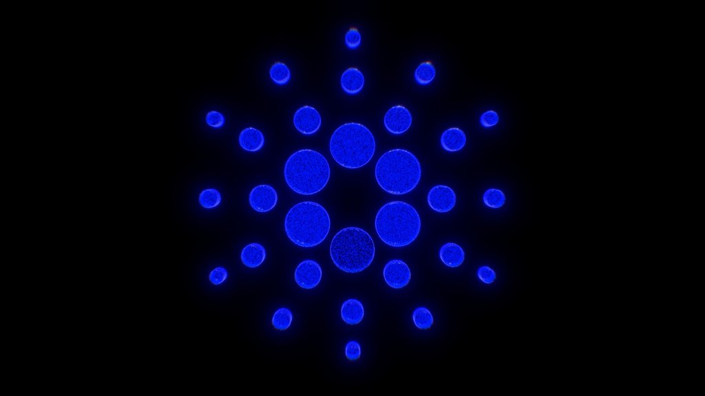 Cardano Logo Hologram - Digital XR Spatial Work by UXRZONE on UXRZONE