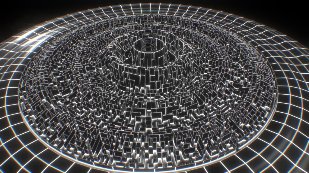 Uxrzone Labyrinth 000 - Digital XR Spatial Work by UXRZONE on UXRZONE