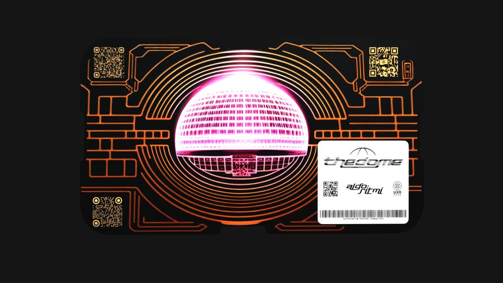 THE DOME se06 - TICKET - Digital XR Spatial Work by UXRZONE on UXRZONE
