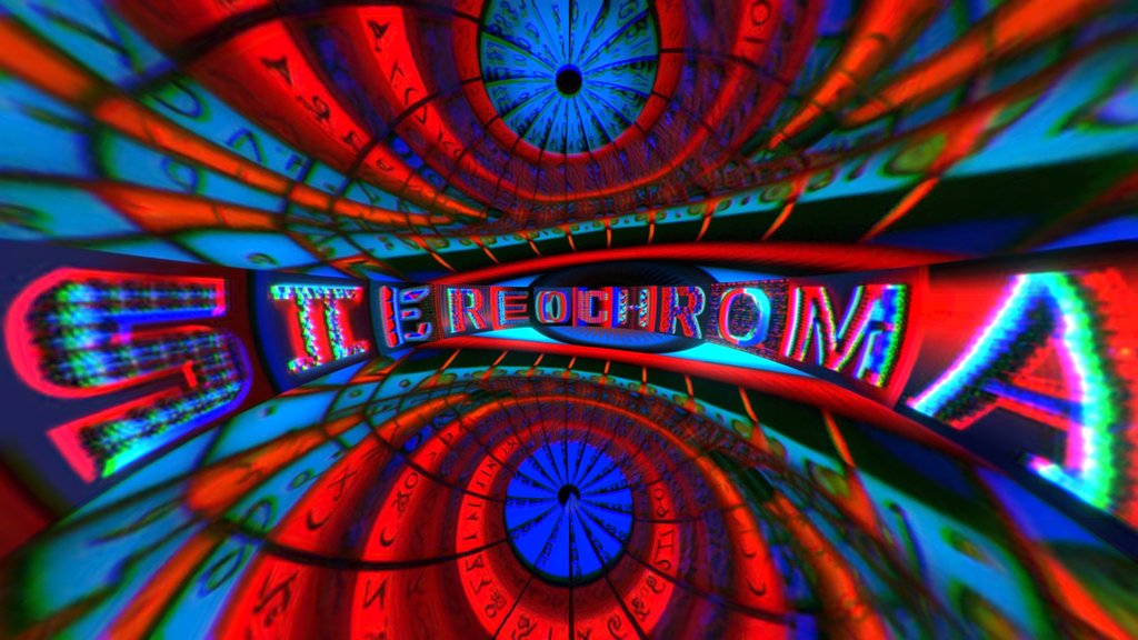 Stereochroma Xr - Chromostereopsys Exhibit - Digital XR Spatial Work by UXRZONE on UXRZONE
