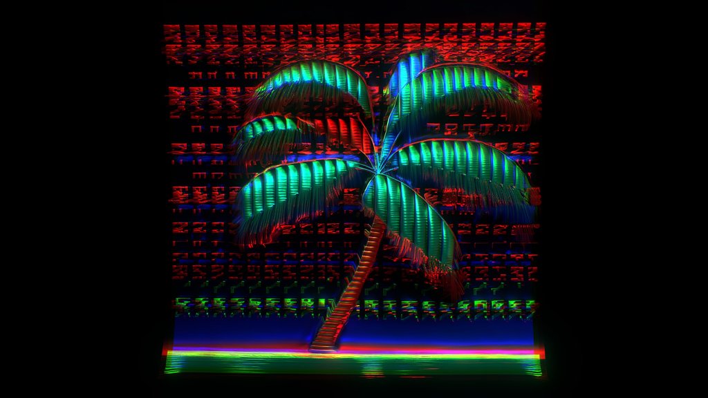 Stereochroma Xr - Compu Palm - Digital XR Spatial Work by UXRZONE on UXRZONE