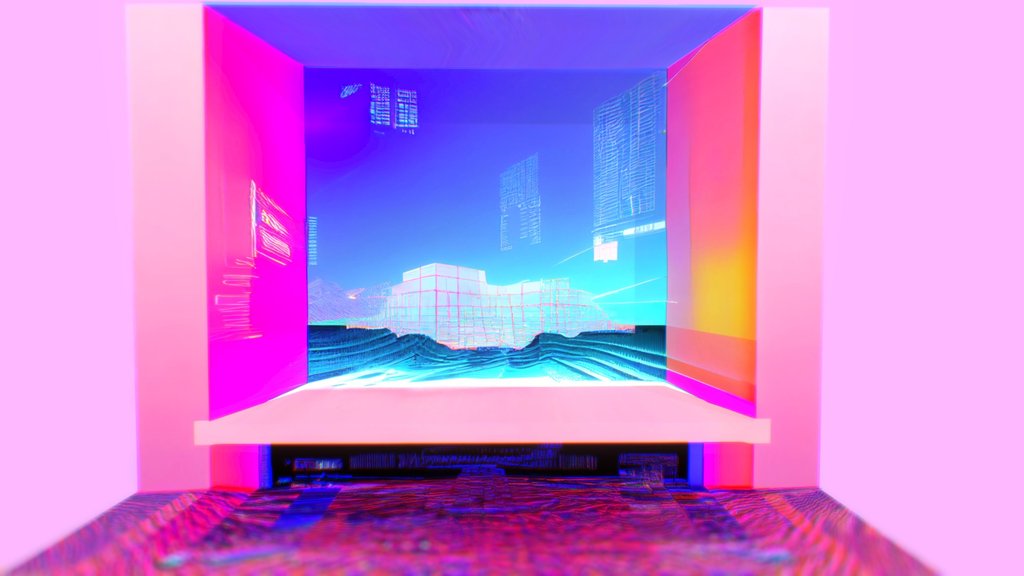 AI Desktop Concept 02 - Digital XR Spatial Work by UXRZONE on UXRZONE