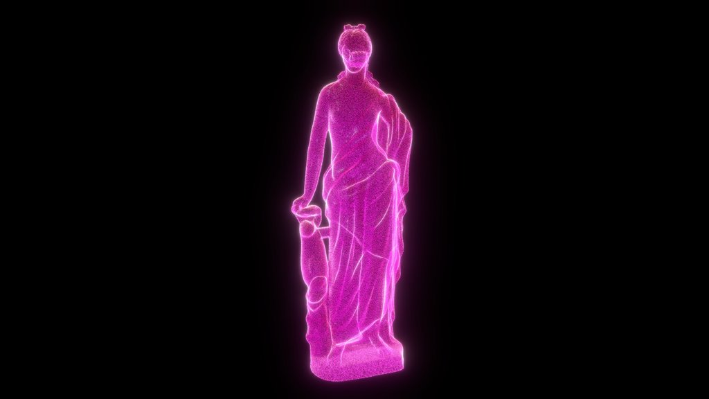 UXRZONE Αφροδίτη Aphrodite - τρία - Digital XR Spatial Work by UXRZONE on UXRZONE
