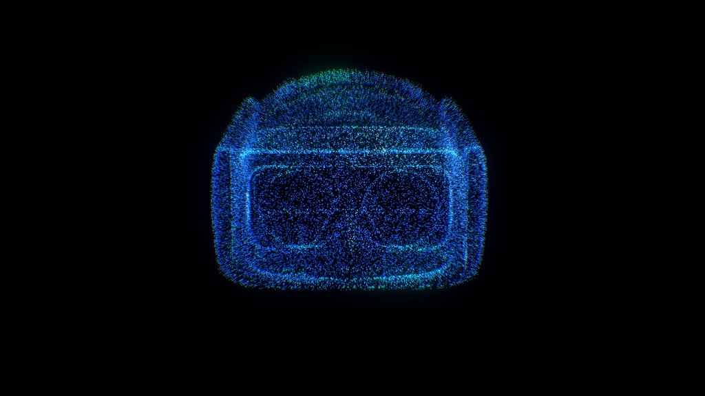 VIVE Focus ONE - VR Headset Hologram - Digital XR Spatial Work by UXRZONE on UXRZONE