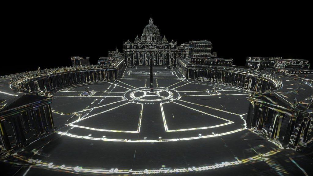 UXRZONE VATICAN - S.Peter Square - Digital XR Spatial Work by UXRZONE on UXRZONE