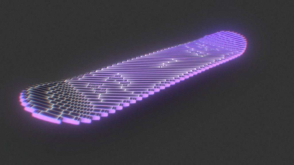 FWDVR Slice Hoverboard Skate - Digital XR Spatial Work by UXRZONE on UXRZONE