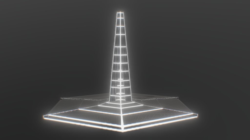 Hexagon Tower from FWD 30daysinVR 2018 - Digital XR Spatial Work by UXRZONE on UXRZONE