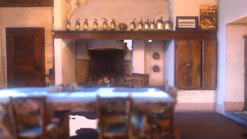 CASTELLO DI AMA / KA/VR raw Matterport - Digital XR Spatial Work by UXRZONE on UXRZONE