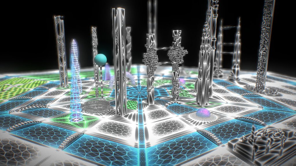 the UXR.zone CITY - Digital XR Spatial Work by UXRZONE on UXRZONE