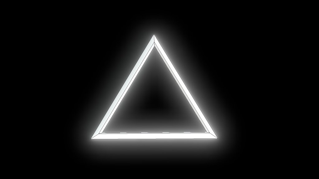 simple small triangle - Digital XR Spatial Work by UXRZONE on UXRZONE