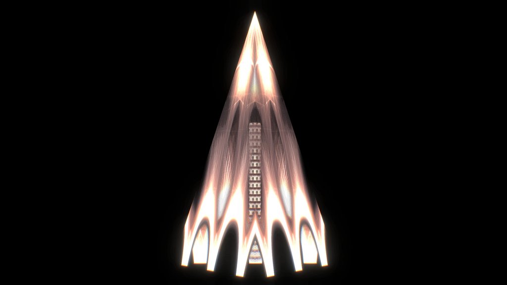 Uxrzone Pyramid Palace - Digital XR Spatial Work by UXRZONE on UXRZONE
