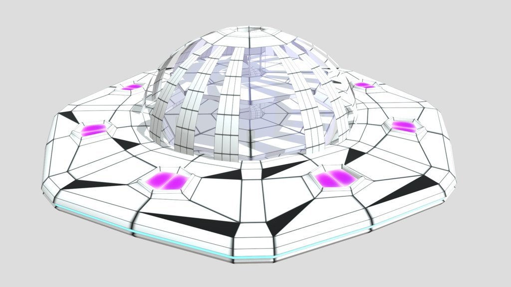UXRZONE sfera UFO - Modular Habitat - Digital XR Spatial Work by UXRZONE on UXRZONE