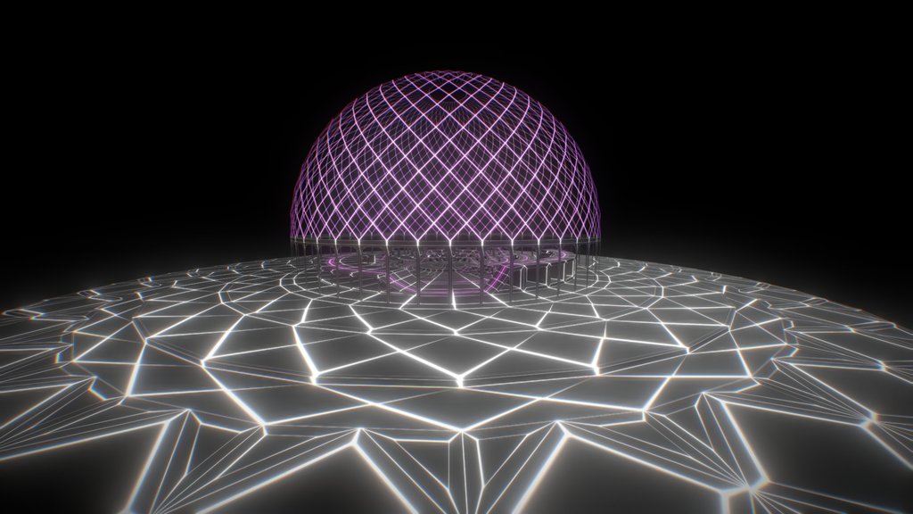 UXR DOME skater hall - Digital XR Spatial Work by UXRZONE on UXRZONE