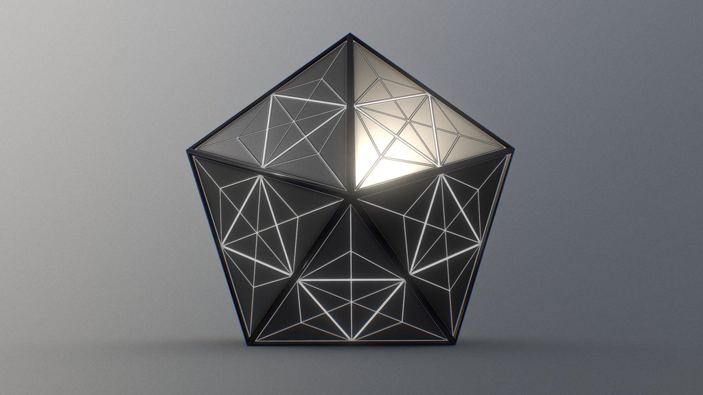 UXR Icosahedron - Digital XR Spatial Work by UXRZONE on UXRZONE
