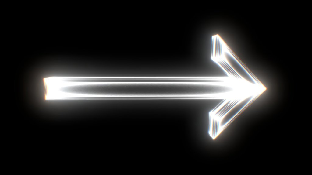 Uxr Forward Arrow - Digital XR Spatial Work by UXRZONE on UXRZONE