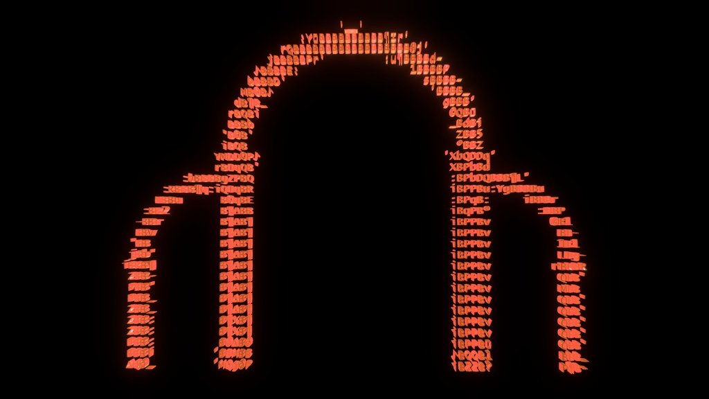 Uxr Ascii Gate Free - Digital XR Spatial Work by UXRZONE on UXRZONE