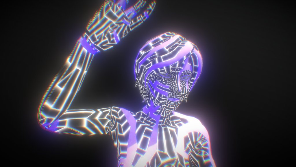 UXR.zone DANCER 001 - Digital XR Spatial Work by UXRZONE on UXRZONE