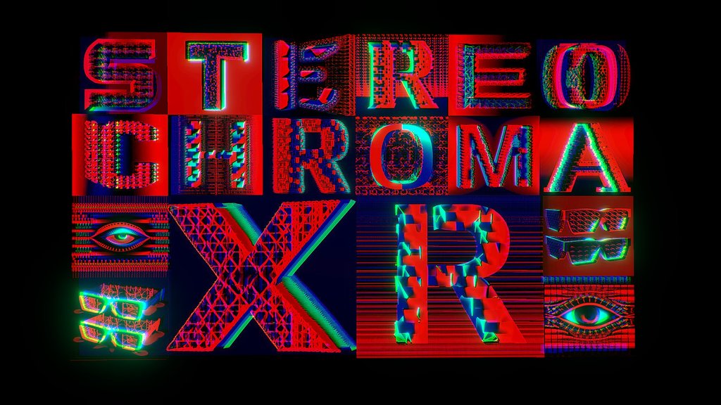 StereoChroma XR - Art - Digital XR Spatial Work by UXRZONE on UXRZONE