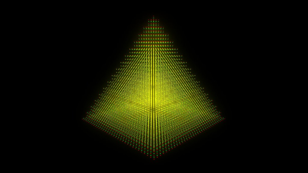 PointCloud Pyramid - Digital XR Spatial Work by UXRZONE on UXRZONE